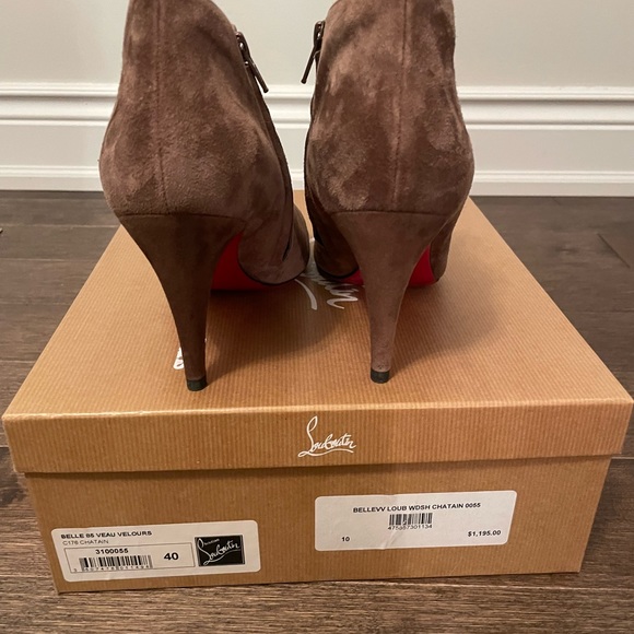 SZ 40 Belle Christian Louboutin Botties - Picture 7 of 7